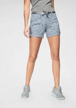 KangaROOS Bermudas krempelbar Marine, Hellblau-bedruckt, Weiß, Hellgrau -KANGAROOS Verkäufe 30738558