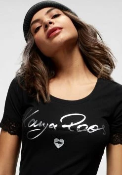 KangaROOS Shirtkleid mit glänzendem Druck -KANGAROOS Verkäufe 30738787