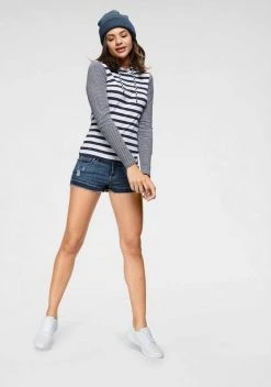 KangaROOS Kapuzenshirt im schönen Streifen-Mix mit passender Kordel Marine-weiß-gestreift, Hellblau-weiß-gestreift, Grün-marine-gestreift, Rosa-weiß-gestreift 9 KangaROOS Kapuzenshirt im schönen Streifen-Mix mit passender Kordel Marine-weiß-gestreift, Hellblau-weiß-gestreift, Grün-marine-gestreift, Rosa-weiß-gestreift -KANGAROOS Verkäufe 30767550