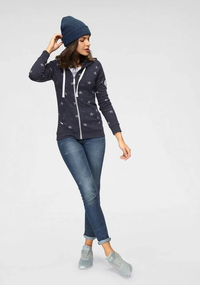 KangaROOS Sweatjacke mit maritimem Seestern Alloverprint 10 KangaROOS Sweatjacke mit maritimem Seestern Alloverprint – Bild 8