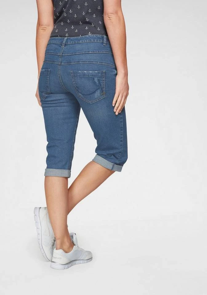 KangaROOS Caprijeans in 7/8 Länge mit destroyed Details Darkblue-used, Blau-denim 20 KangaROOS Caprijeans in 7/8 Länge mit destroyed Details Darkblue-used, Blau-denim – Bild 18