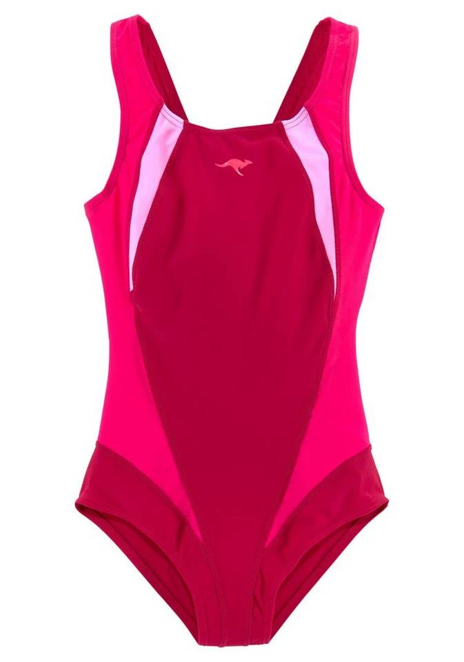 31421902.jpg KangaROOS Badeanzug, mit sportlichen Kontrasteinsätzen Marine, Schwarz, Himbeerrot -KANGAROOS Verkäufe 31421902