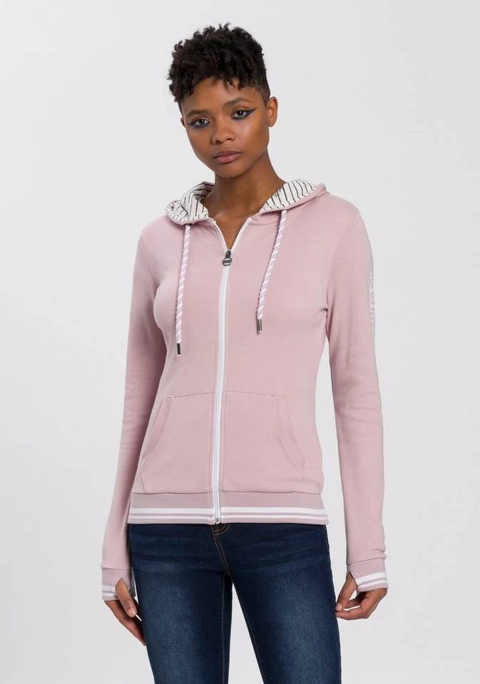 31a7d398-610e-5e2e-a339-f48338d1053b.jpg KangaROOS Kapuzensweatjacke mit großem Logo-Schriftzug auf dem Arm - NEUE KOLLEKTION Schwarz, Mint-meliert, Mauve-meliert -KANGAROOS Verkäufe 31a7d398 610e 5e2e a339 f48338d1053b