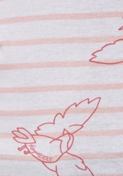 KangaROOS Langarmshirt mit Streifen und Allover-Print Schwarz-hellgrau-meliert, Weiß-rosa-gestreift, Marine-weiß-gestreift -KANGAROOS Verkäufe 32307141