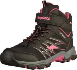 KangaROOS »Lederimitat/Textil« Schnürstiefelette