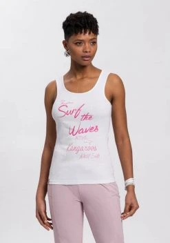 KangaROOS Tanktop mit "surf-life" Logo-Druck - NEUE KOLLEKTION Wei&szlig;, Marine, Hellgrau-meliert -KANGAROOS Verkäufe 32df63e0 4334 5b53 8ad4 5196e0d7a89b