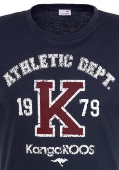 KangaROOS T-Shirt »Homewear« mit großem Druck vorn Navy, Grau-meliert, Bordeaux 12 KangaROOS T-Shirt »Homewear« mit großem Druck vorn Navy, Grau-meliert, Bordeaux -KANGAROOS Verkäufe 331f14f6 62df 53c0 a5b6 448c34d1d55a