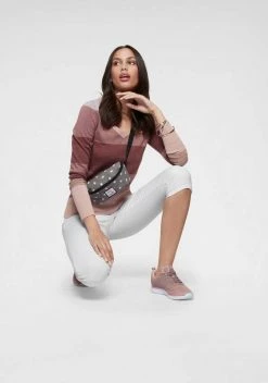 KangaROOS V-Ausschnitt-Pullover im Multicolor-Streifenmuster -KANGAROOS Verkäufe 34190964