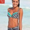 KangaROOS Push-Up-Bikini-Top »Anita«, im sportlichen Blockstreifendesign Schwarz-weiß, Marine-weiß 1 KangaROOS Push-Up-Bikini-Top »Anita«, im sportlichen Blockstreifendesign Schwarz-weiß, Marine-weiß -KANGAROOS Verkäufe 34481947