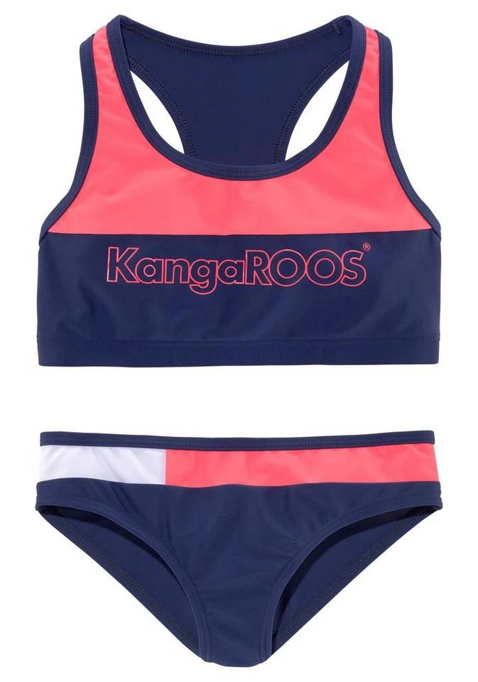 KangaROOS Bustier-Bikini (1 St) im Colourblocking-Design 3 KangaROOS Bustier-Bikini (1 St) im Colourblocking-Design