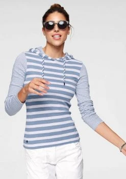 KangaROOS Kapuzenshirt im schönen Streifen-Mix mit passender Kordel Marine-weiß-gestreift, Hellblau-weiß-gestreift, Grün-marine-gestreift, Rosa-weiß-gestreift 15 KangaROOS Kapuzenshirt im schönen Streifen-Mix mit passender Kordel Marine-weiß-gestreift, Hellblau-weiß-gestreift, Grün-marine-gestreift, Rosa-weiß-gestreift -KANGAROOS Verkäufe 35137259