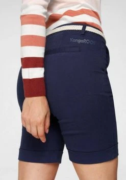 KangaROOS Bermudas (Set, mit abnehmbarem Gürtel) mit passendem Gürtel Wei&szlig;, Khaki, Marine -KANGAROOS Verkäufe 35138351
