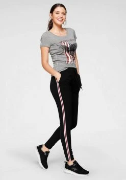 KangaROOS T-Shirt mit großem Flaggen-Front-Print -KANGAROOS Verkäufe 35142510