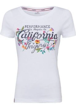 KangaROOS T-Shirt mit blumigen Logodruck im Vintage-Retro-Look - NEUE KOLLEKTION Blau-melange, Weiß 6 KangaROOS T-Shirt mit blumigen Logodruck im Vintage-Retro-Look - NEUE KOLLEKTION Blau-melange, Weiß -KANGAROOS Verkäufe 3520aebe 75de 5c45 9008 29c0ffccc200