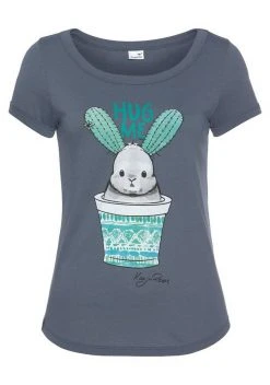 KangaROOS T-Shirt mit niedlichem Frontprint 6 KangaROOS T-Shirt mit niedlichem Frontprint -KANGAROOS Verkäufe 35212410