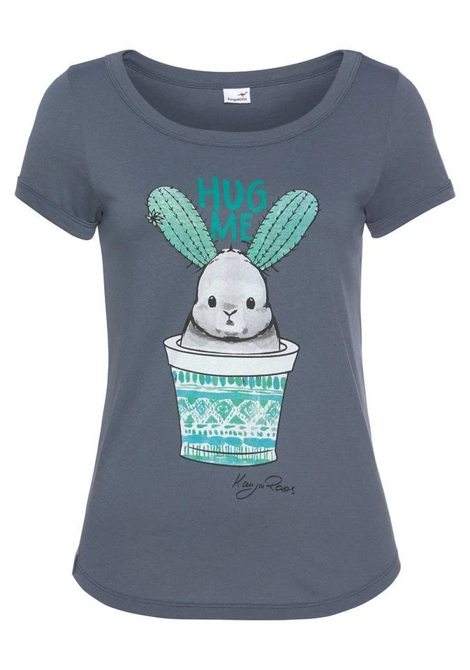 35212410.jpg KangaROOS T-Shirt mit niedlichem Frontprint -KANGAROOS Verkäufe 35212410