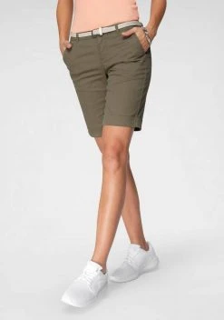 KangaROOS Bermudas (Set, mit abnehmbarem Gürtel) mit passendem Gürtel Wei&szlig;, Khaki, Marine -KANGAROOS Verkäufe 35213670