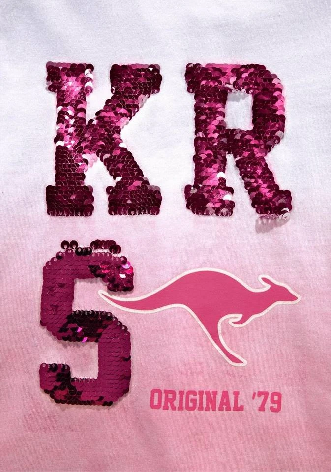 KangaROOS T-Shirt Im Farbverlauf mit Wendepailletten 6 KangaROOS T-Shirt Im Farbverlauf mit Wendepailletten – Bild 4