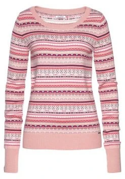 KangaROOS Rundhalspullover im bunt gemusterten Jaquard-Feinstrick Rosa-bunt, Hellgrau-meliert-bunt, Wollweiß-grau-bunt, Schwarz-rot-bunt 18 KangaROOS Rundhalspullover im bunt gemusterten Jaquard-Feinstrick Rosa-bunt, Hellgrau-meliert-bunt, Wollweiß-grau-bunt, Schwarz-rot-bunt -KANGAROOS Verkäufe 35886196