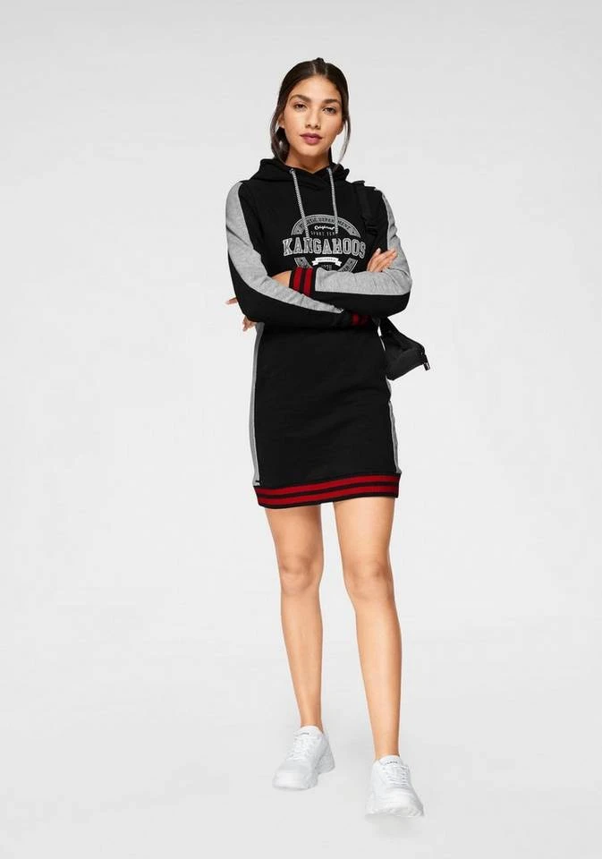 35891132.jpg KangaROOS Sweatkleid mit Kapuze und festen Strickbündchen -KANGAROOS Verkäufe 35891132