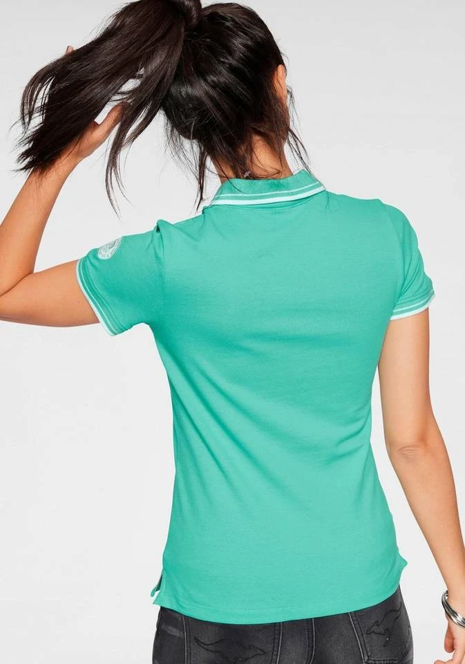 36263560.jpg KangaROOS Poloshirt mit großem Frontdruck Schwarz-bedruckt-weiß-pink-royalblau, Marine, Grün-weiß -KANGAROOS Verkäufe 36263560