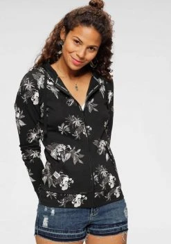 KangaROOS Shirtjacke in unterschiedlichen Print-Dessins Offwhite, Altrosa-meliert, Schwarz-gemustert, Marine