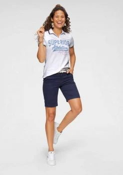 KangaROOS Bermudas (Set, mit abnehmbarem Gürtel) mit passendem Gürtel Wei&szlig;, Khaki, Marine -KANGAROOS Verkäufe 36309186