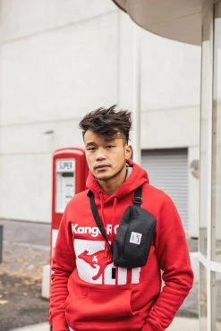 KangaROOS Gürteltasche, mit praktischem Reißverschluss-Rückfach Blau, Schwarz -KANGAROOS Verkäufe 36623572