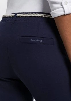 KangaROOS 7/8-Hose Jogginghose im konfektionierten Stil inklusive Gürtel - NEUE KOLLEKTION Weiß, Marine -KANGAROOS Verkäufe 3b053ed5 8b13 564f 99e1 7c3bfd97d362