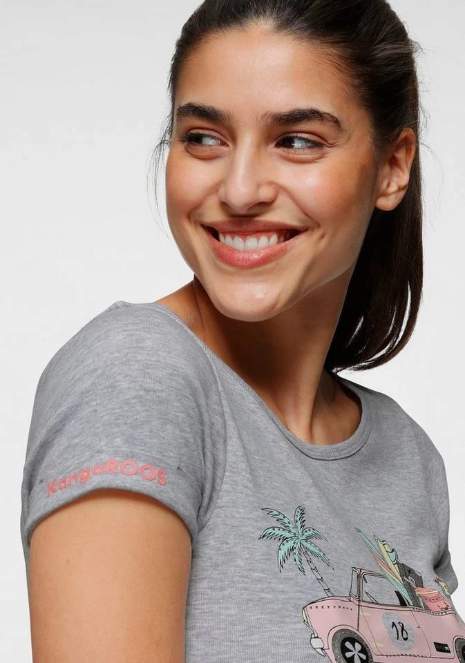 KangaROOS T-Shirt mit "California" Surf Print - NEUE KOLLEKTION 6 KangaROOS T-Shirt mit "California" Surf Print - NEUE KOLLEKTION – Bild 4