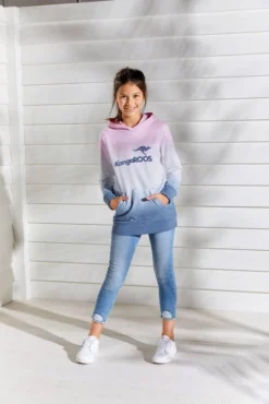 KangaROOS Kapuzensweatshirt im modischen Farbverlauf -KANGAROOS Verkäufe 3da433c7 3d03 56ce b132 8199e19f0573