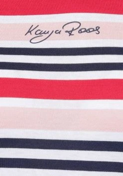 KangaROOS Langarmshirt im tollen Streifen-Design und Logo-Druck - NEUE KOLLEKTION Marine-petrol-coral-wei&szlig;, Rot-rosa-marine-wei&szlig; -KANGAROOS Verkäufe 3ed916e2 6d58 59df bcd1 1fceb619c347