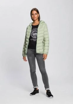 KangaROOS Sweatshirt mit sportlichen Kontrasteinsätzen am Ärmel Schwarz, Marine-bedruckt, Grün -KANGAROOS Verkäufe 41a63d14 5fda 5214 b1cd 27c0fa77c8ef