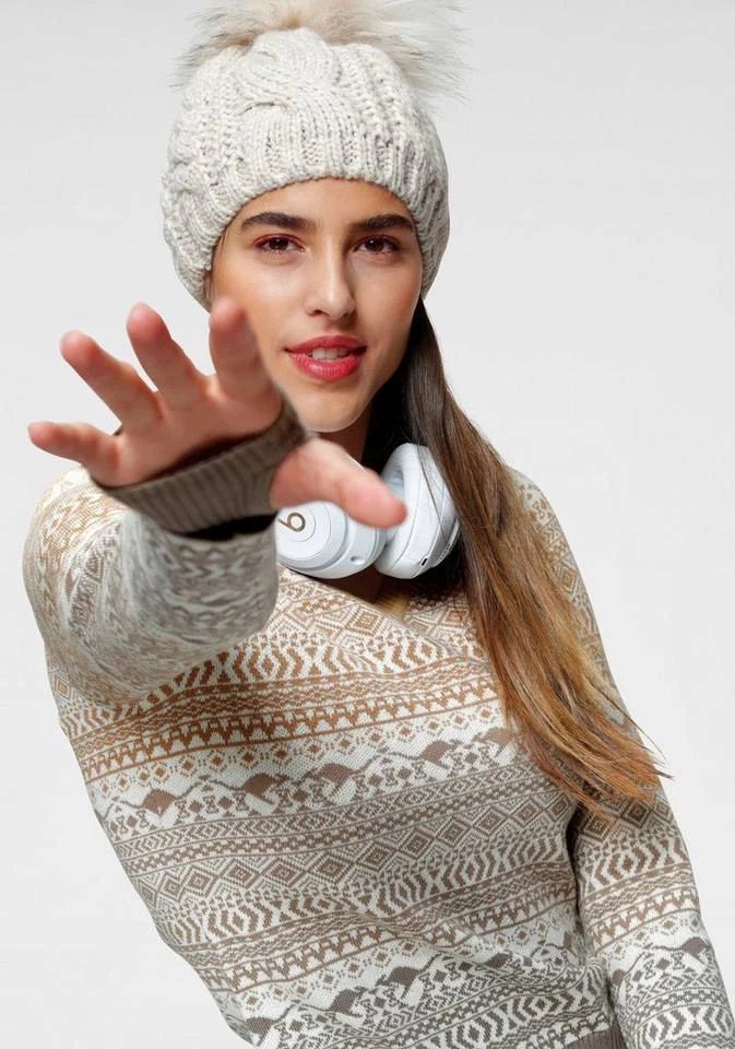 420a79c6-7d35-5619-8f8e-0ff73f30d16e.jpg KangaROOS Jacquardpullover im Norweger-Muster mit kleinen Kängurus Offwhite-taupe-gemustert, Marine-hellblau -KANGAROOS Verkäufe 420a79c6 7d35 5619 8f8e 0ff73f30d16e