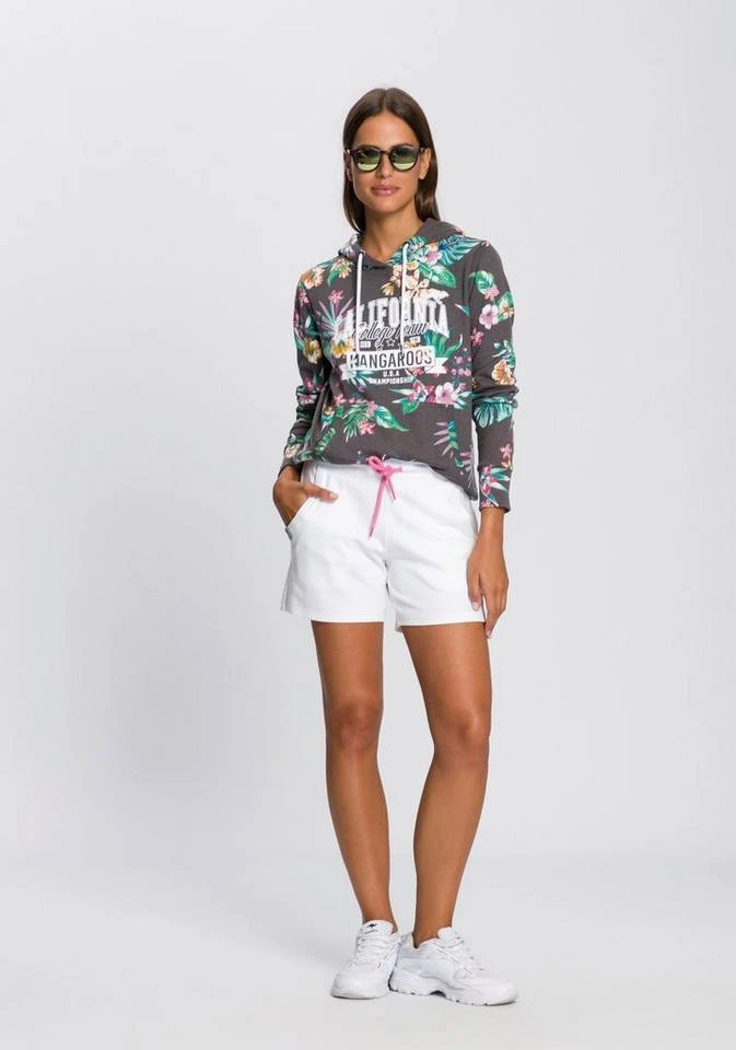 KangaROOS Kapuzensweatshirt mit coolem Floral-Alloverprint & Logo-Print im College-Look - NEUE KOLLEKTION 6 KangaROOS Kapuzensweatshirt mit coolem Floral-Alloverprint & Logo-Print im College-Look - NEUE KOLLEKTION – Bild 4