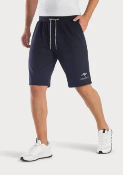 KangaROOS Relaxshorts mit Logodruck auf dem Bein