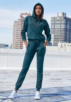 KangaROOS Relaxhose mit Lochmuster am Beinsaum Petrol, Schwarz -KANGAROOS Verkäufe 4954362f d6f1 5a17 b994 37779e6329c1