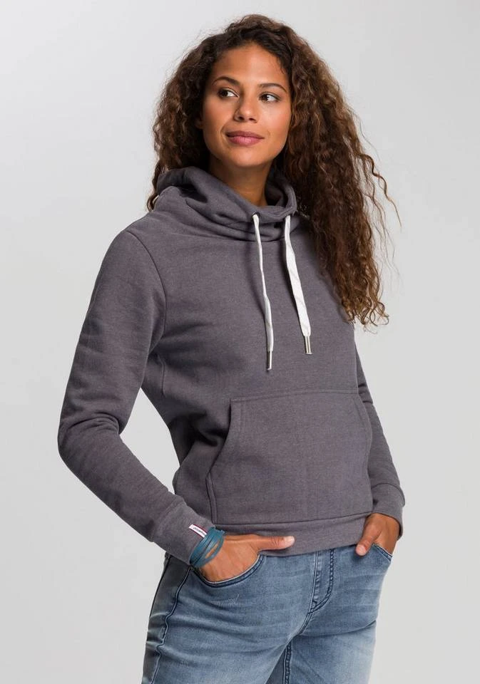 KangaROOS Sweatshirt mit hohem Stehkragen Anthrazit-meliert, Rosa-meliert, Mint-grau-meliert 9 KangaROOS Sweatshirt mit hohem Stehkragen Anthrazit-meliert, Rosa-meliert, Mint-grau-meliert – Bild 7