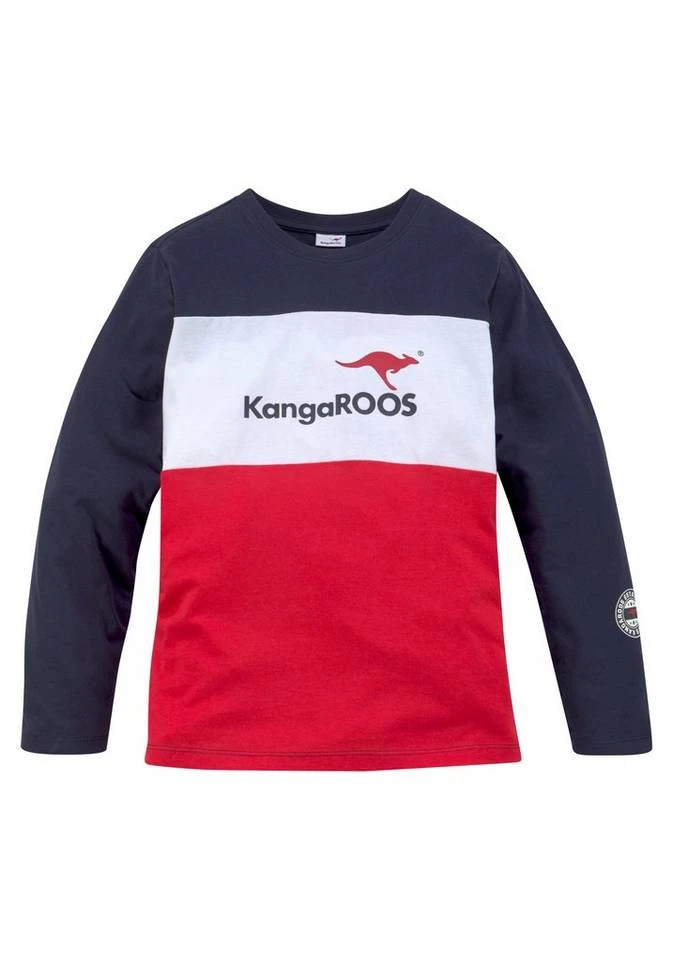 KangaROOS Langarmshirt »im colorblocking Design« 4 KangaROOS Langarmshirt »im colorblocking Design« – Bild 2