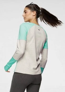 KangaROOS Sweatshirt im modischen Color-Blocking Koralle-grau, Hellt&uuml;rkis-ecru, Schwarz-wei&szlig; -KANGAROOS Verkäufe 4d56a02d 2a3b 5a73 9515 6656dc524667