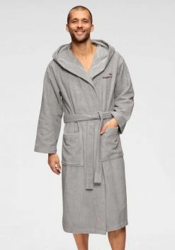 Unisex-Bademantel »Cassidy«, KangaROOS, mit Logostickerei T&uuml;rkis, Blau, Schwarz, Wei&szlig; -KANGAROOS Verkäufe 4d63b16d 15a6 5752 ac6a 9d9b29d3992e