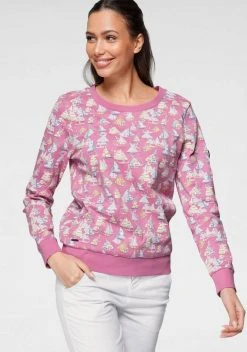 KangaROOS Sweatshirt mit maritimen Schiffs-Allover-Druck - NEUE KOLLEKTION -KANGAROOS Verkäufe 4d8e8da4 9695 58f6 be6f 109241441449