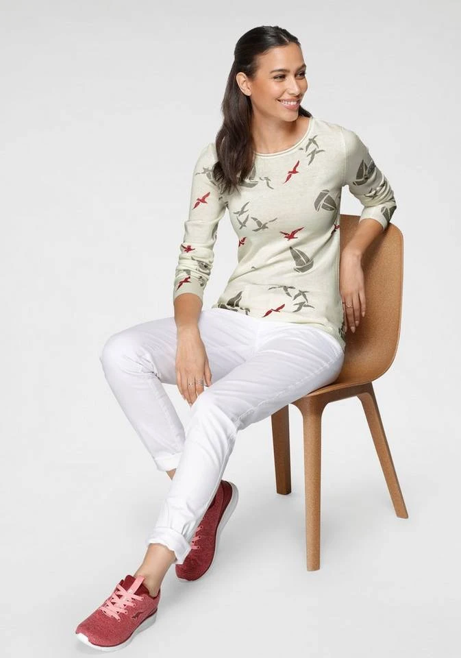 KangaROOS Strickpullover mit tollem maritimen Muster Dunkelblau-gemustert, Grau-gemustert 10 KangaROOS Strickpullover mit tollem maritimen Muster Dunkelblau-gemustert, Grau-gemustert – Bild 8