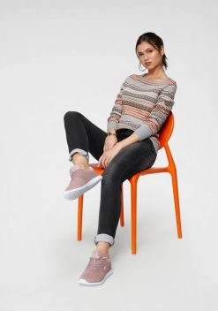 KangaROOS Rundhalspullover im Jaquard-Feinstrick Bunt, Natur-braun -KANGAROOS Verkäufe 4f427f54 0db2 5dc8 b8d9 7db866dd1471