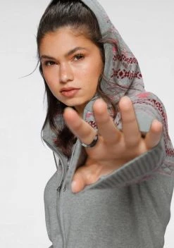 KangaROOS Jacquardstrickjacke im Norweger-Design Grau-meliert-rosa, Marine-weiß -KANGAROOS Verkäufe 5202e622 57f7 5fb7 9851 6d2084763779