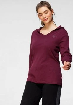 KangaROOS Kapuzenshirt Beere, Schwarz