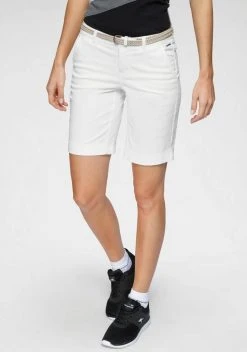 KangaROOS Bermudas (Set, mit abnehmbarem Gürtel) mit passendem Gürtel Wei&szlig;, Khaki, Marine -KANGAROOS Verkäufe 53138f96 ef08 5c8d 8a6b f756a98917d2