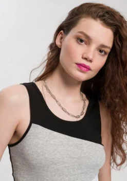 KangaROOS Tanktop mit Color Blocking Details vorne - NEUE KOLLEKTION Weiß-pink-hellgrau-meliert, Dunkelblau-meliert-himmelblau-weiß, Schwarz-weiß-hellgrau-meliert -KANGAROOS Verkäufe 5395bf7a 7146 5b45 8429 80cfb84a6788