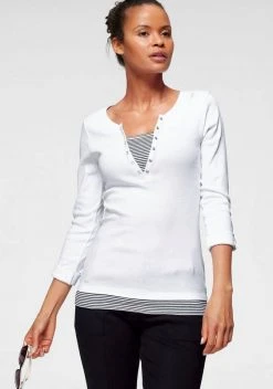 KangaROOS 2-in-1-Shirt mit geöffneter Zierknopfleiste und Turn-up Ärmeln Schwarz-weiß, Himbeere-marine-weiß, Türkis-schwarz-weiß, Marine-weiß 12 KangaROOS 2-in-1-Shirt mit geöffneter Zierknopfleiste und Turn-up Ärmeln Schwarz-weiß, Himbeere-marine-weiß, Türkis-schwarz-weiß, Marine-weiß -KANGAROOS Verkäufe 550b6e45 8f2f 5f28 a243 0d9545d3d89f