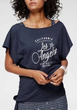 KangaROOS Jerseykleid (2-tlg) im Set mit oversize Shirt zum Knoten - NEUE KOLLEKTION Graublau-weiß, Marine-weiß, Schwarz -KANGAROOS Verkäufe 5670f0a7 a9c6 54bb 80a5 5f6d8a1b29c2